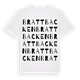 Brattbacken ordlek t-shirt