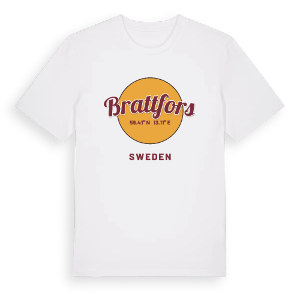 Brattfors cirkel t-shirt – ekologisk bomull t-shirt från PinShirt