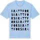 Blue Soul t-shirt med Brattfors ordlek t-shirt