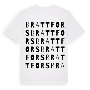 Brattfors ordlek t-shirt – ekologisk bomull t-shirt från PinShirt