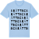Blue Soul t-shirt med Brättne ordlek t-shirt