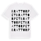 Brattorpet ordlek t-shirt