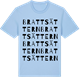 Blue Soul t-shirt med Brattsättern ordlek t-shirt