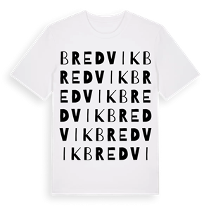 Bredvik ordlek t-shirt – ekologisk bomull t-shirt från PinShirt