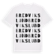 Bredvikslund ordlek t-shirt