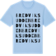 Blue Soul t-shirt med Bredviksudden ordlek t-shirt
