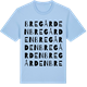 Blue Soul t-shirt med Bregården ordlek t-shirt