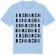Blue Soul t-shirt med Bren ordlek t-shirt