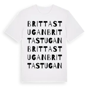 Brittastugan ordlek t-shirt – ekologisk bomull t-shirt från Pinshirt