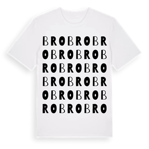 Bro ordlek t-shirt – ekologisk bomull t-shirt från PinShirt