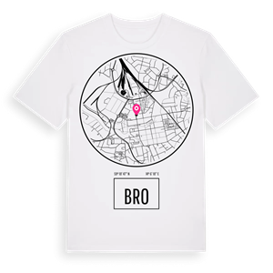 Bro t-shirt – ekologisk bomull t-shirt från PinShirt