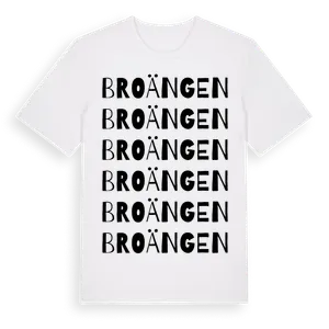 Broängen ordlek t-shirt – ekologisk bomull t-shirt från Pinshirt