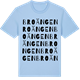 Blue Soul t-shirt med Broängen ordlek t-shirt