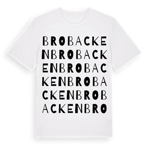 Brobacken ordlek t-shirt – ekologisk bomull t-shirt från PinShirt