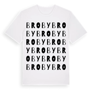 Broby ordlek t-shirt – ekologisk bomull t-shirt från PinShirt