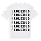 Brokerud ordlek t-shirt