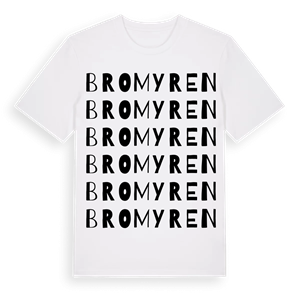 Bromyren ordlek t-shirt – ekologisk bomull t-shirt från PinShirt