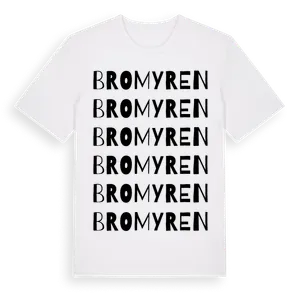 Bromyren ordlek t-shirt – ekologisk bomull t-shirt från Pinshirt