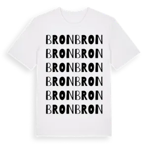 Bron ordlek t-shirt – ekologisk bomull t-shirt från Pinshirt