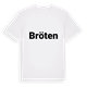 Bröten fetstil t-shirt