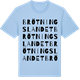 Blue Soul t-shirt med Brötningslandet ordlek t-shirt