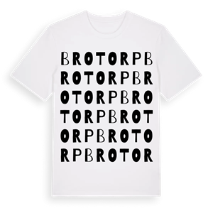 Brotorp ordlek t-shirt – ekologisk bomull t-shirt från PinShirt