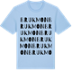 Blue Soul t-shirt med Brukmon ordlek t-shirt
