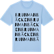 Blue Soul t-shirt med Brunmanbäcken ordlek t-shirt