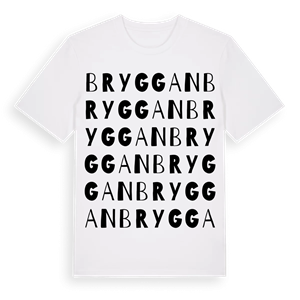 Bryggan ordlek t-shirt – ekologisk bomull t-shirt från PinShirt
