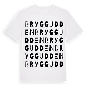 Bryggudden ordlek t-shirt – ekologisk bomull t-shirt från Pinshirt