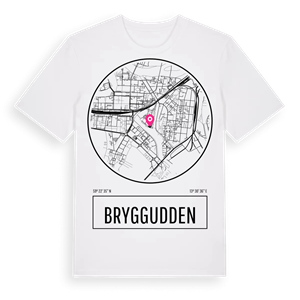 Bryggudden t-shirt – ekologisk bomull t-shirt från Pinshirt