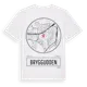 White t-shirt med Bryggudden t-shirt