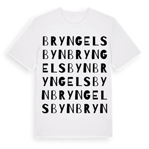Bryngelsbyn ordlek t-shirt – ekologisk bomull t-shirt från PinShirt