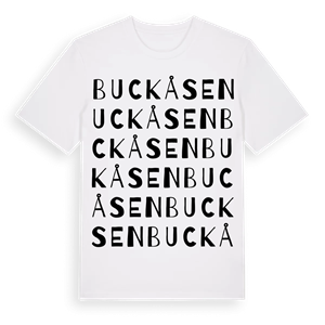 Buckåsen ordlek t-shirt – ekologisk bomull t-shirt från PinShirt