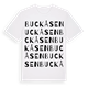 Buckåsen ordlek t-shirt