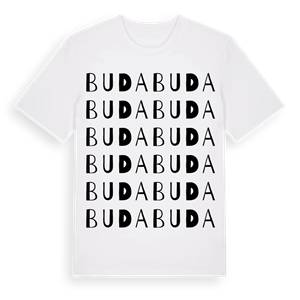 Buda ordlek t-shirt – ekologisk bomull t-shirt från PinShirt