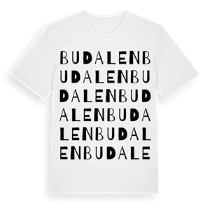 Budalen ordlek t-shirt – ekologisk bomull t-shirt från PinShirt
