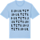 Blue Soul t-shirt med Buhultet ordlek t-shirt