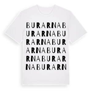 Burarna ordlek t-shirt – ekologisk bomull t-shirt från PinShirt