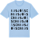 Blue Soul t-shirt med Busjöåsen ordlek t-shirt