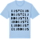 Blue Soul t-shirt med Bustelund ordlek t-shirt