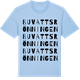Blue Soul t-shirt med Buvattsrönningen ordlek t-shirt