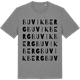 Mid Heather Gray t-shirt med Buvikberg ordlek t-shirt