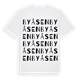 Byåsen ordlek t-shirt