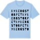 Blue Soul t-shirt med Bybergstorpet ordlek t-shirt