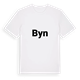 Byn fetstil t-shirt
