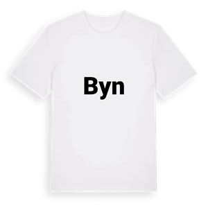 Byn fetstil t-shirt – ekologisk bomull t-shirt från PinShirt