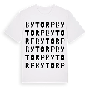 Bytorp ordlek t-shirt – ekologisk bomull t-shirt från PinShirt