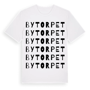 Bytorpet ordlek t-shirt – ekologisk bomull t-shirt från PinShirt