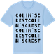Blue Soul t-shirt med Colin´s Crest ordlek t-shirt